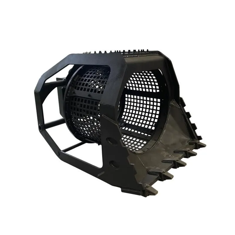 Godet Cribleur Rotatif ACCORT® pour mini-pelle de 10 à 16T