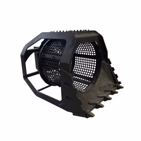Godet Cribleur Rotatif ACCORT® pour mini-pelle de 10 à 16T