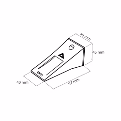 Dent E501 - Dent de godet