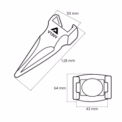 Dent type Super-V - V13VY