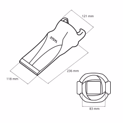 Dent 37SYL système Esco Helilok adaptable