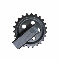 Roue folle type barbotin 23 dents pour JCB 8025 ZTS, 8027 Z, 8030 ZTS, 8032 Z 8032 ZTS et 8032 ZZTS