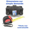 Galet inférieur Double Flange de Tracteur agricole CNH 50 C serie 67539-UP