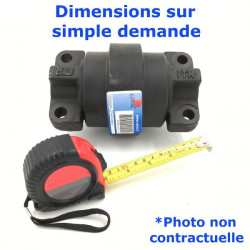 Galet inférieur Double Flange de Mini-pelle FIAT-HITACHI EX135 UR RUBBER