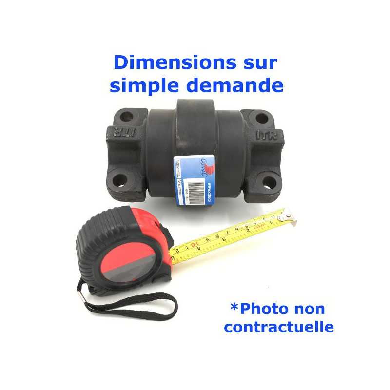 Galet inférieur Double Flange de Mini-pelle FIAT-HITACHI EX135 UR RUBBER