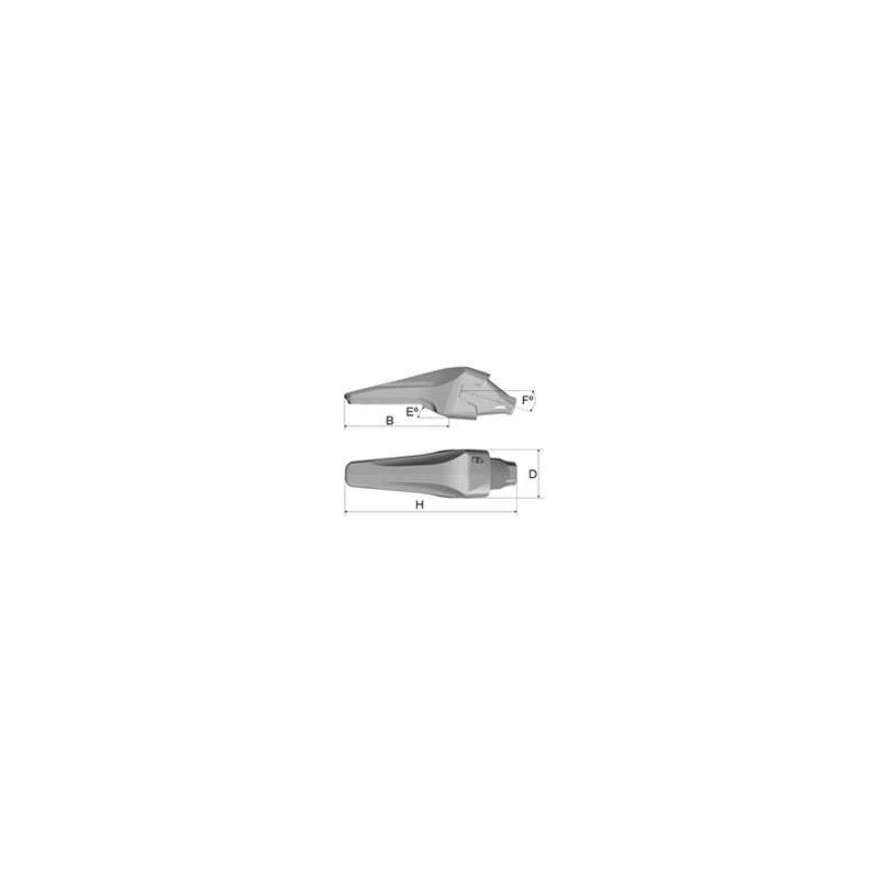Porte-dent 1MG10FC MTG Kingmet