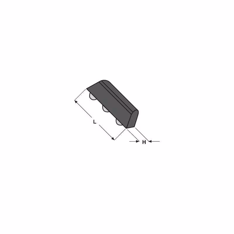 Bloc caoutchouc Esco 18-20LK adaptable