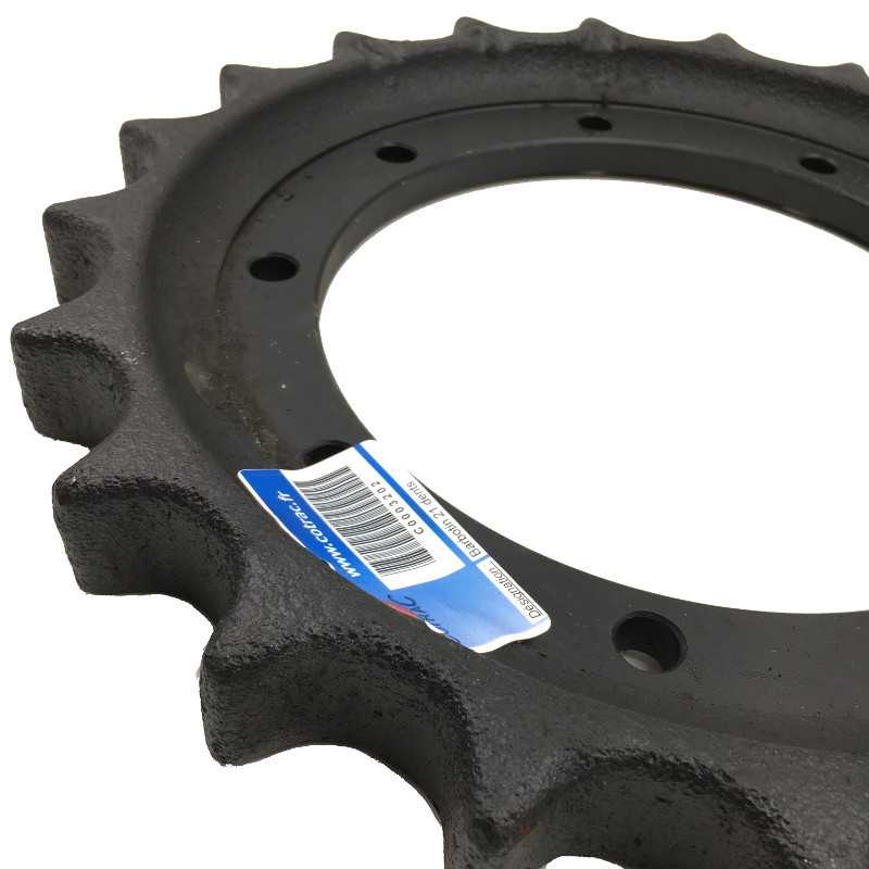 Barbotin alternatif de Mini-pelle TAKEUCHI TB25 STEEL