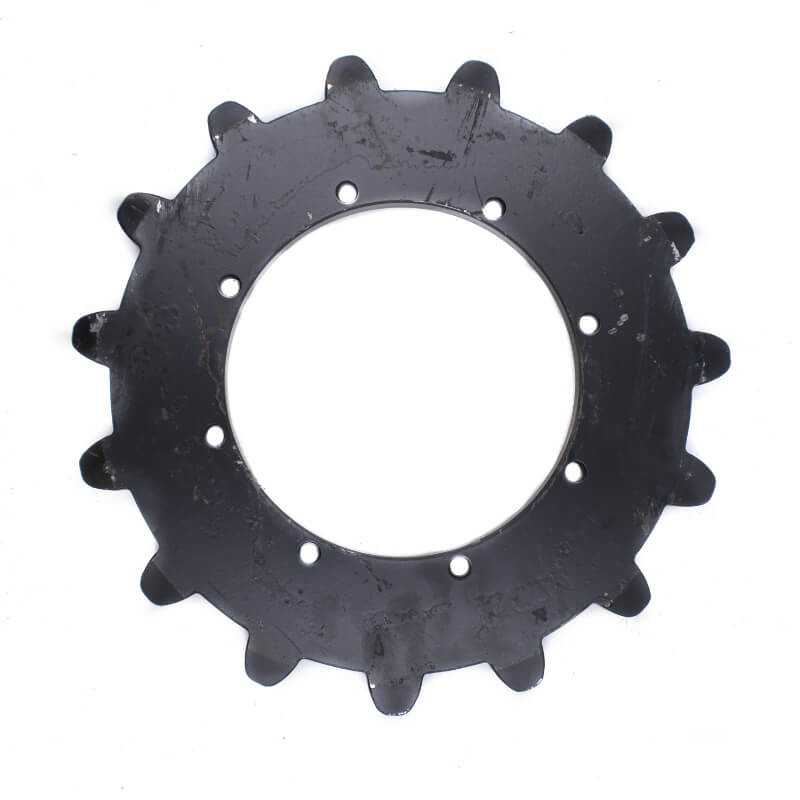 Barbotin de Mini-pelle PELJOB EB16.4 RUBBER