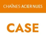 Chaînes acier nues pour CASE