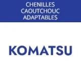 Chenilles pour KOMATSU