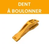 Dent boulonnée pour godet