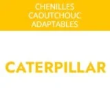 Chenille en caoutchouc pour mini pelle Caterpillar