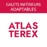 Galet inférieur Atlas-Terex pas cher