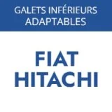 Galets inférieurs Fiat-Hitachi