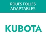 Roue folle mini pelle kubota