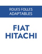 Roues folles Fiat-Hitachi