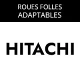 Roue folle Hitachi mini pelle, pelleteuse, bulldozer