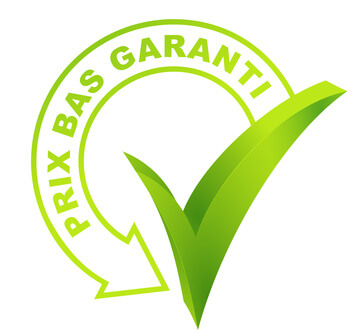 Prix bas garanti